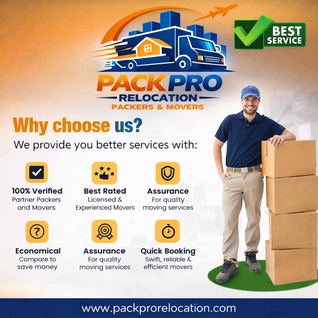 Why Choose Pack Pro Relocation Packers and Movers In Pune